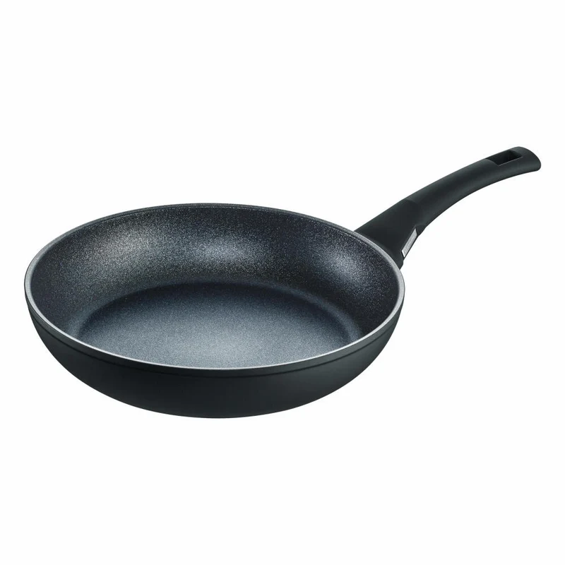 Berndes Balance Induction Enduro Schmorpfanne, Pfanne, Antihaftversiegelung, Aluminium, Schwarz, Ø 28 cm, 0119880128