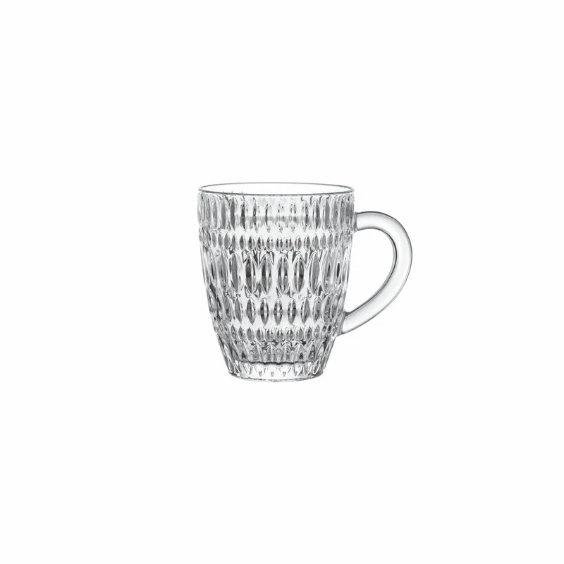 Nachtmann Heißgetränke-Becher 2er Set Ethno, Tassen, Kristallglas, Klar, 392 ml, 104249