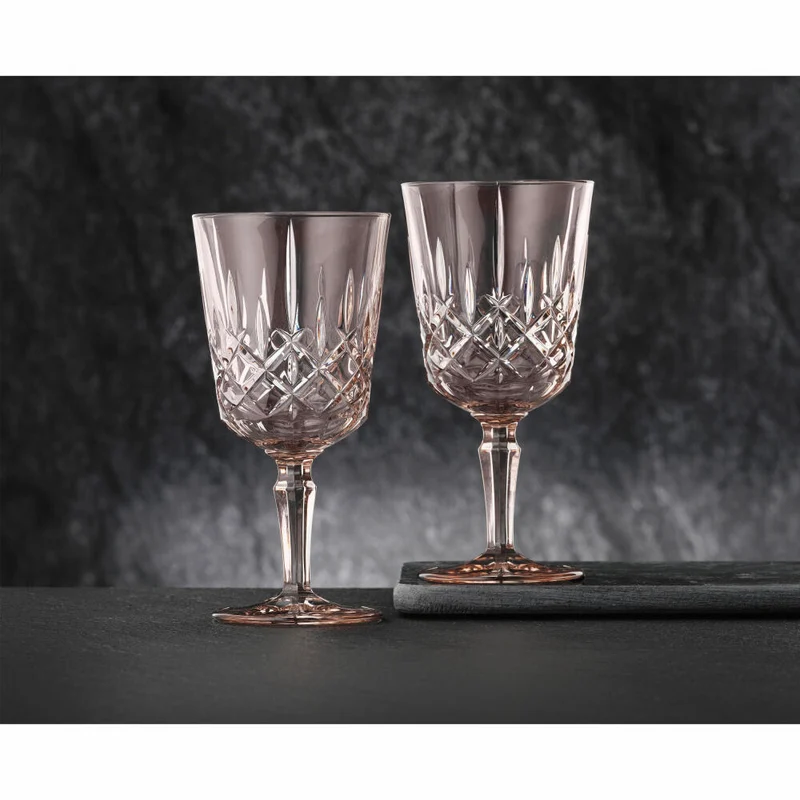 Nachtmann Cocktail/Weinglas 2er Set Noblesse, Kristallglas, Taupe, 355 ml, 105217
