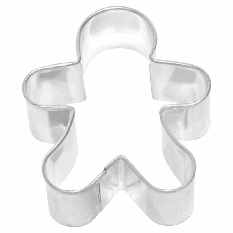 Birkmann Ausstechform Gingerman Klein, Ausstecher, Plätzchenform, Keks, Plätzchen, Edelstahl, 6 cm, 194793