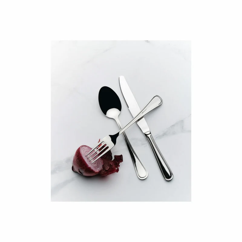 Comas Besteck-Set Ingles XL 24-tlg., Tafelbesteck, Edelstahl 18/10, Silberfarben, 4881