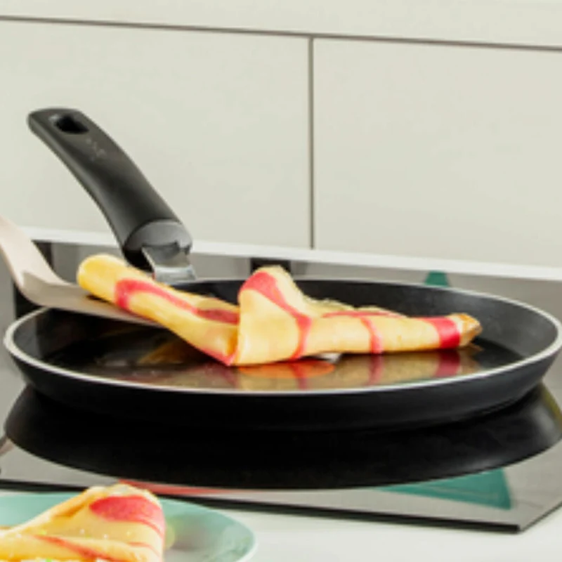 Tefal XL Force Crepepfanne, Crêpe Pfanne, Crepe, Pfannkuchen, Antihaft-Versiegelung, Aluminium, Ø 25 cm, C38510