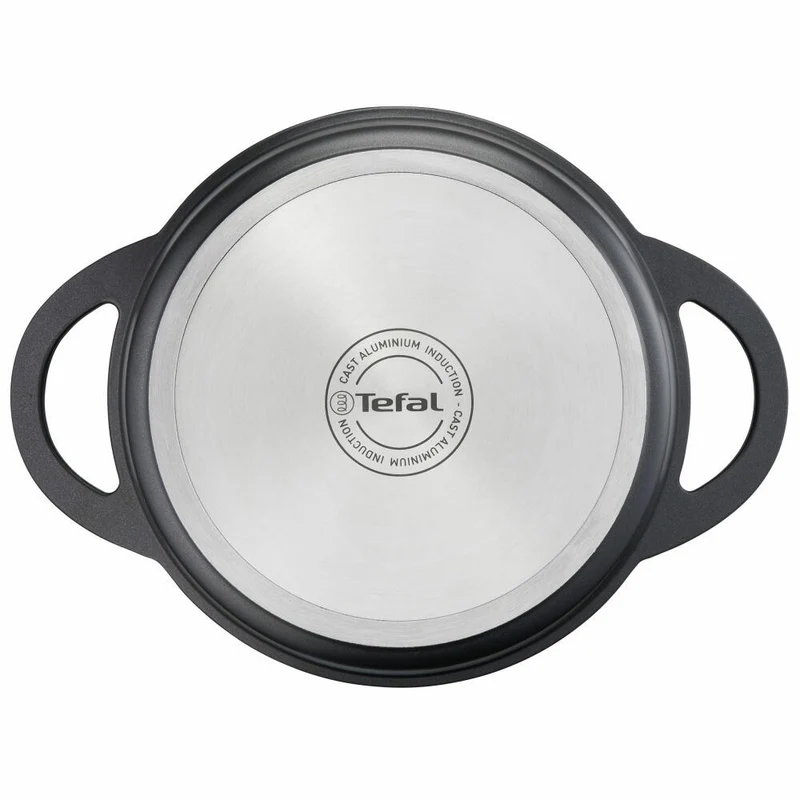 Tefal Trattoria Schmortopf, Kochtopf, Topf, Bratentopf, induktionsgeeignet, Aluguss, Ø 24 cm, E21846