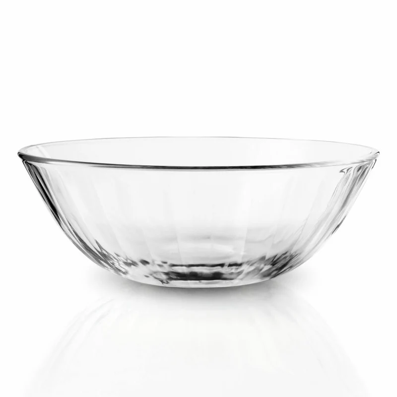 Eva Solo Facettenglasschale, Schale, Servieren, Dessertschale, Glas, Transparent, 0.5 L, 4er Set, 567436