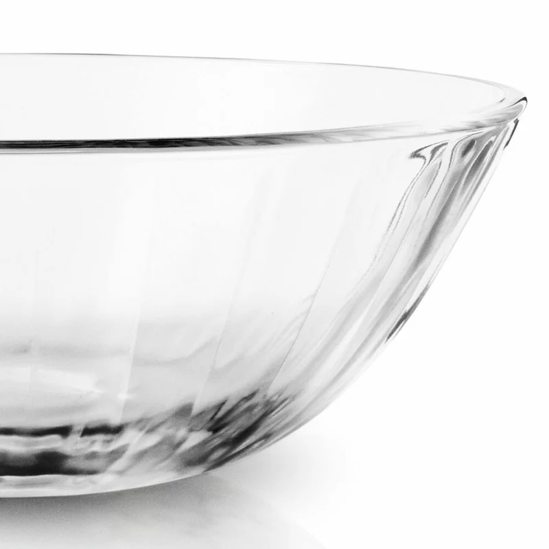 Eva Solo Facettenglasschale, Schale, Servieren, Dessertschale, Glas, Transparent, 0.5 L, 4er Set, 567436