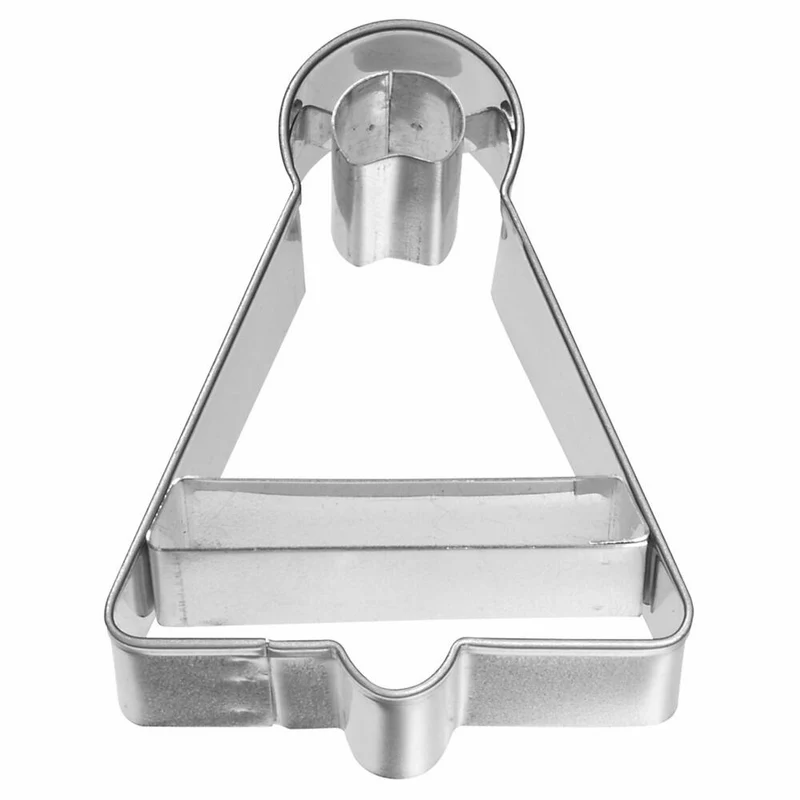 Birkmann Aussstechform Glocke Geometrisch, Ausstecher, Plätzchenform, Keks, Plätzchen, Edelstahl, 5.6 cm, 195196