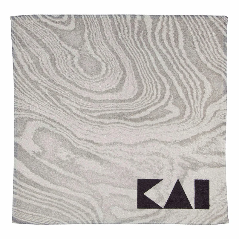 Kai Klingenpflegeset 2-tlg, Japanisches Kamelienöl 100 ml und Messer Microfaser Pflegetuch, 30 x 30 cm, 45500610