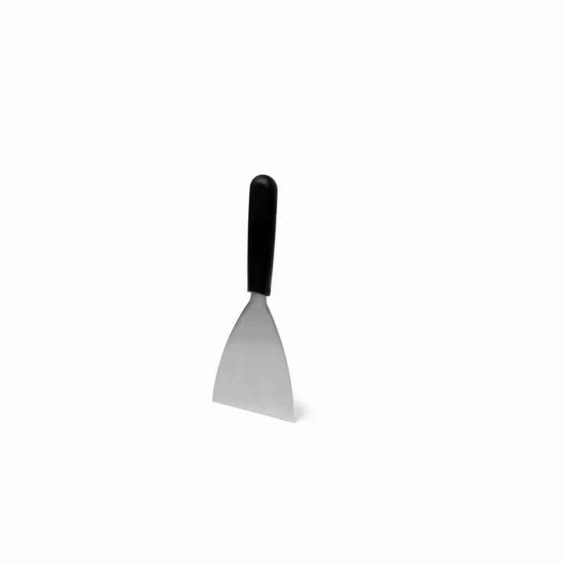 Comas Reinigungs-Küchenspachtel, Stahl, Kunststoff, Schwarz, 10 cm, 8940