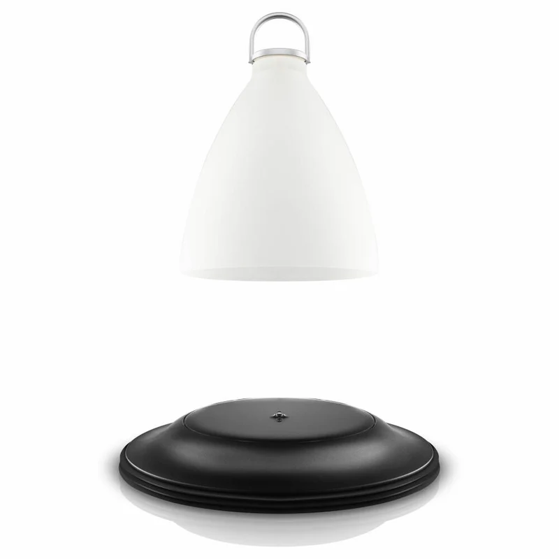 Eva Solo SunLight Bell, Solarleuchte, Solarlampe, Tischlampe, Balkonlampe, Gefrostetes Glas/Aluminium/Kunststoff, Groß, 571328