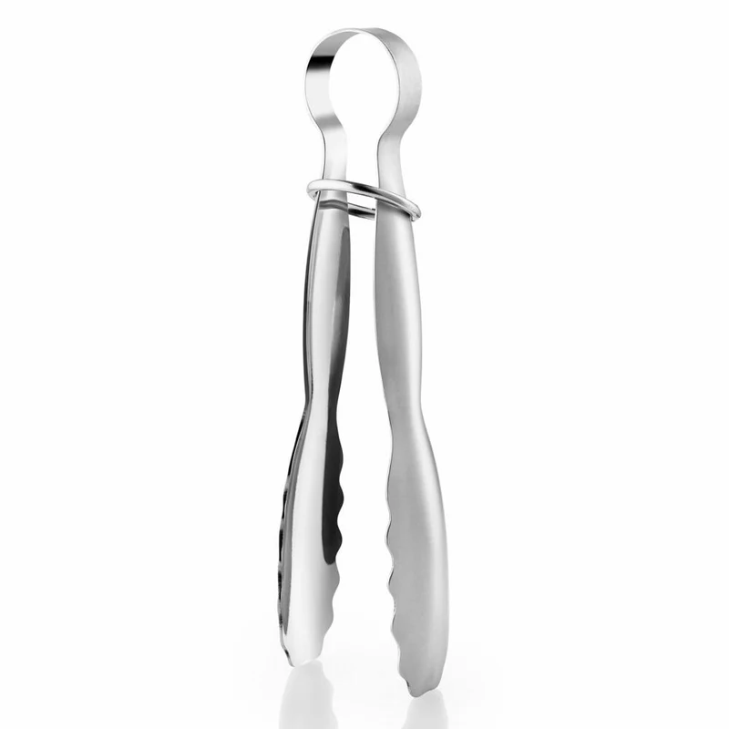 Eva Solo Aufschnittzange, Servierzange, Servierbesteck, Zange, Küchenzange, Edelstahl, L 13.7 cm, 552081