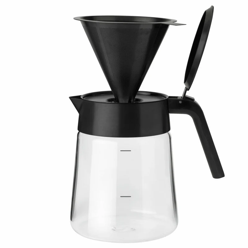 Stelton Slow Brew Kaffeefilter Nohr, Pour Over Filter, Edelstahl, Black Metallic, 612