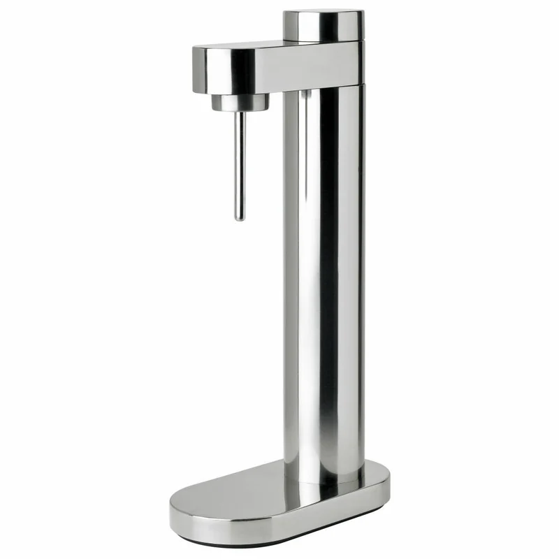 Stelton Wassersprudler Brus, für kohlensäurehaltige Getränke, Edelstahl, Kunststoff, Steel, 2100