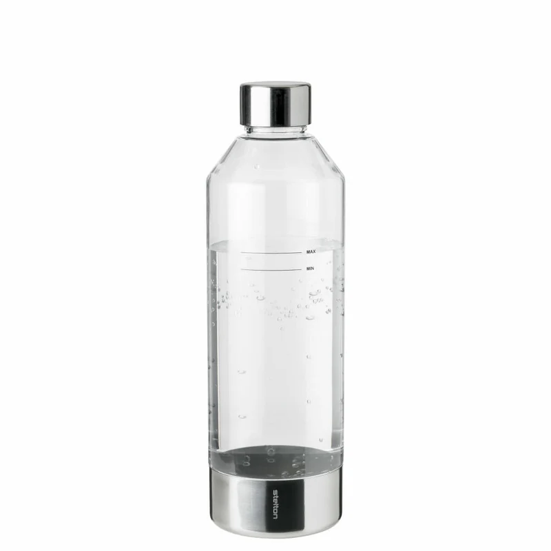Stelton Wassersprudler Brus, für kohlensäurehaltige Getränke, Edelstahl, Kunststoff, Steel, 2100