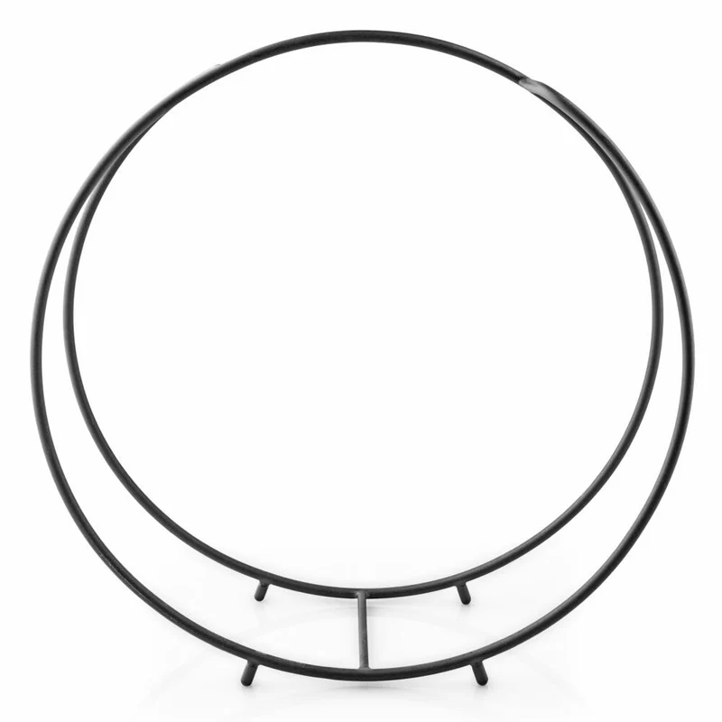 Eva Solo FireGlobe Brennholzhalter, Brennholz Halter, Kaminholzständer, Kaminholzregal, Brennholzregal, Stahl, Schwarz, 571115