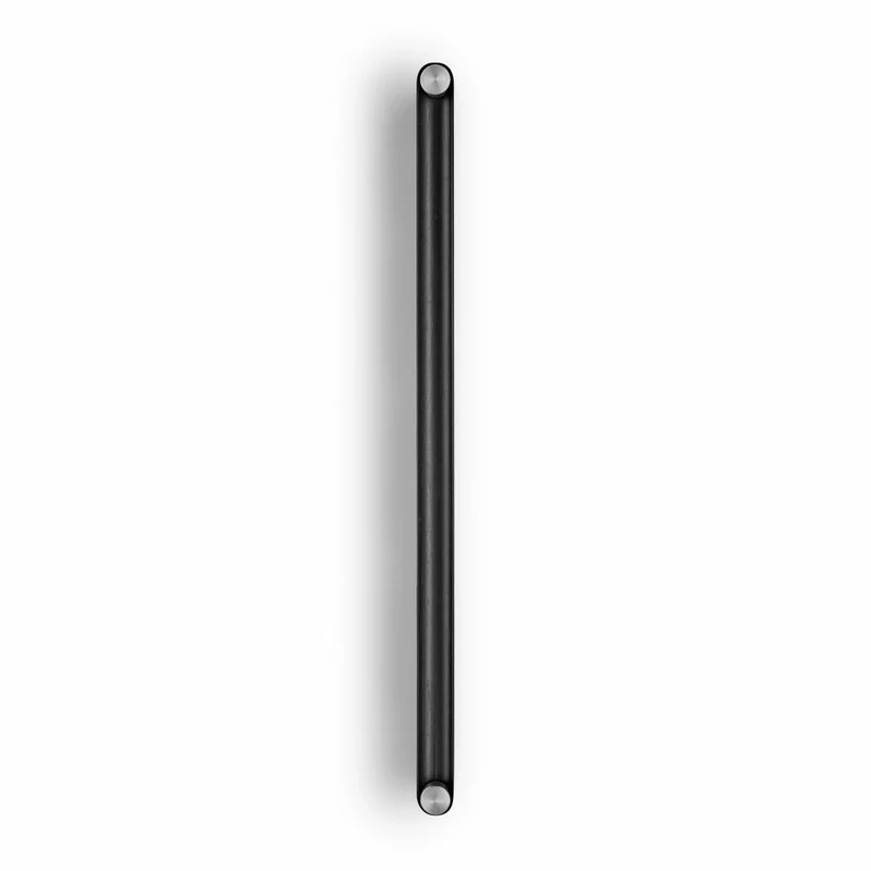 Eva Solo Wand-Weinregal, Weinregal, Weinaufbewahrung, Flaschenregal, Für 8 Flaschen, Eichenholz/ Edelstahl, Schwarz, 520419