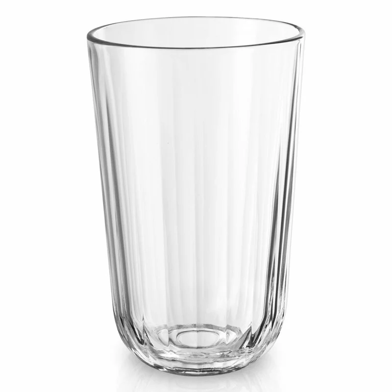 Eva Solo Facettenglas, Gläser, Glasset, Wasserglas, Trinkglas, Saftglas, Trinken, Genießen, Glas, Transparent, 430 ml, 4er Set, 567435
