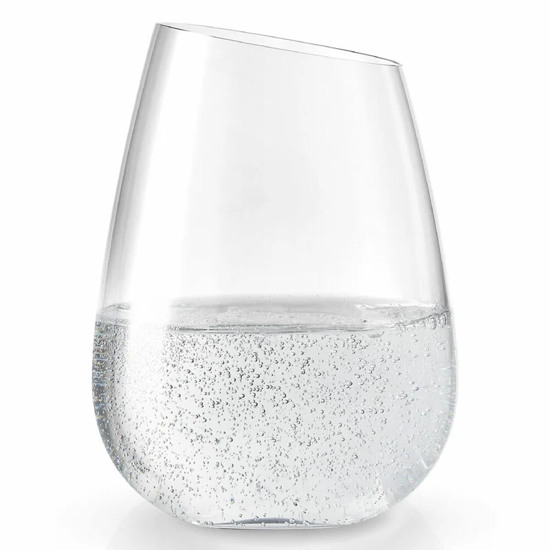 Eva Solo Glas, Wasserglas, Trinkglas, Saftglas, Trinkgläser, Getränkeglas, Glas, Transparent, 380 ml, 541040