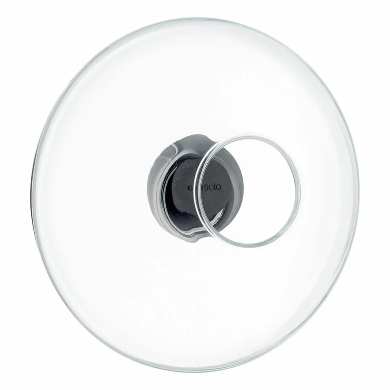 Eva Solo Fenster-Futterkugel, Futterhaus, Futterstation, Vogelfutter, Glas/Gummi/Edelstahl, Transparent, Ø 19.5 cm, 571024