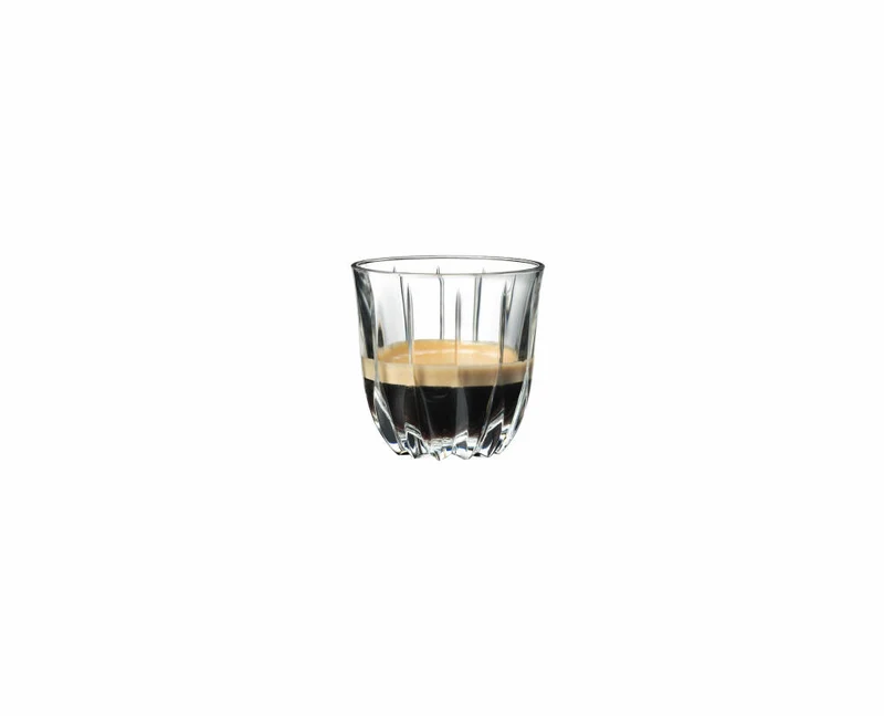 Riedel Kaffeegläser-Set 2-tlg., Espressogläser, Kristallglas, 90 ml, 6417/10