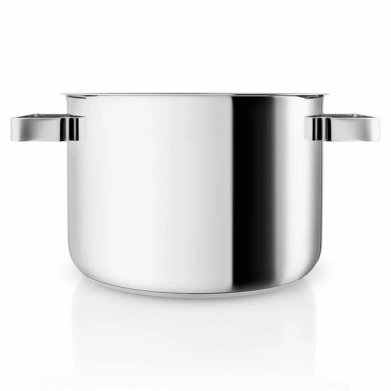 Eva Solo Nordic kitchen Topf, Kochtopf, Universaltopf, Suppentopf, Fleischtopf, Kochen, Edelstahl, Eiche, 4 L, 281240