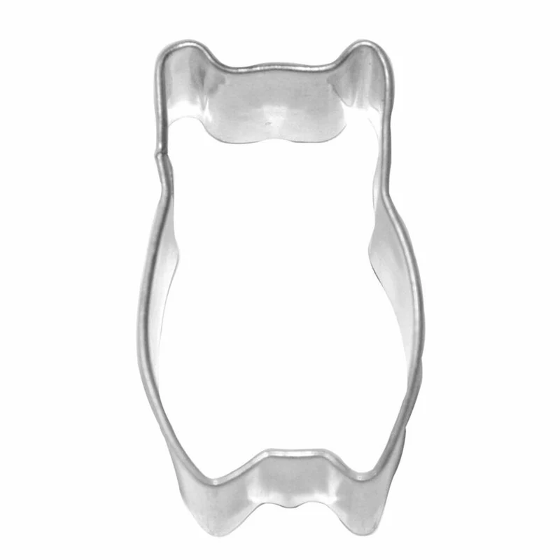 Birkmann Ausstechform Eule, Ausstecher, Plätzchenform, Keks, Plätzchen, Weißblech, 5.5 cm, 121430