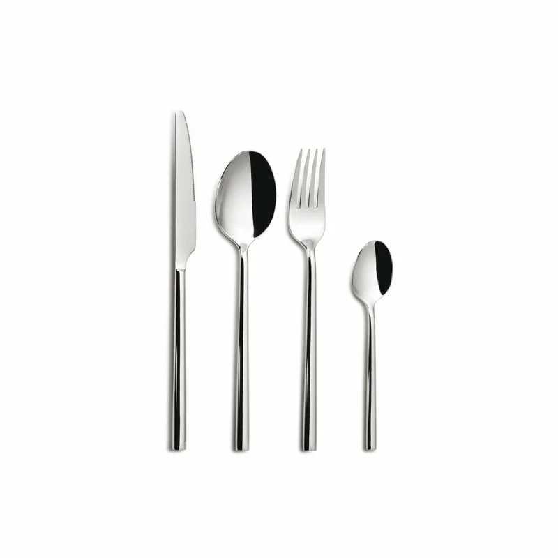 Comas Besteck-Set Oslo Eco 24-tlg., Tafelbesteck, Edelstahl, Silberfarben, 0298