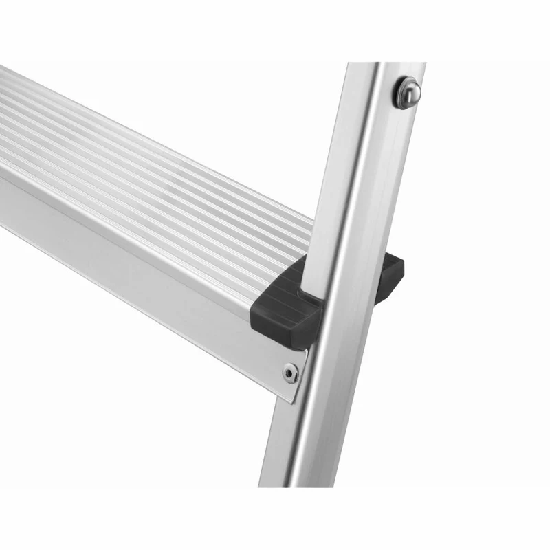 Hailo Trittleiter D60 StandardLine, Klappleiter, Aluminium, Silber, 2 x 2 Stufen, 4442-701