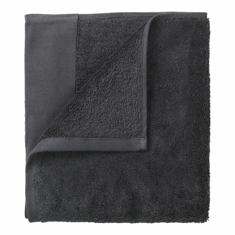 Blomus RIVA Gästehandtuch 4er Set, Gästetuch, Handtuch, Baumwolle, magnet, 30 x 30 cm, 69129