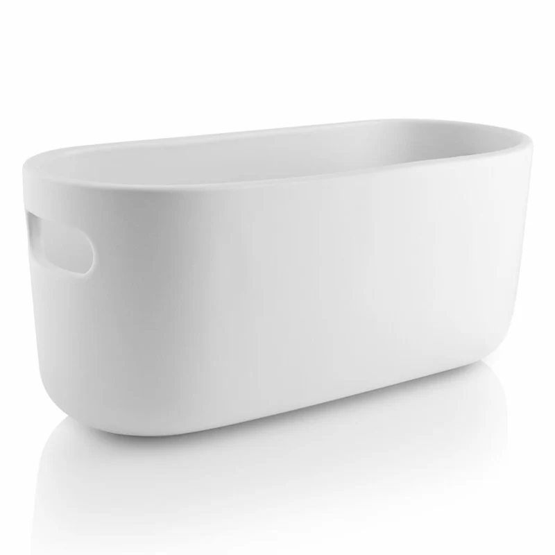 Eva Solo Selbstbewässernder Herb-Organiser, Kräutertopf mit Bewässerungssystem, Kräutertopf, Kräuter, Keramik/Kunstoff, Weiß, 568168