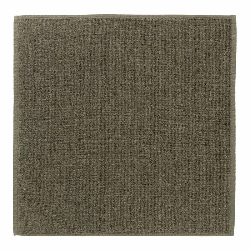 Blomus PIANA Badematte, Badezimmermatte, Fußmatte, Baumwolle, Tarmac, 55 x 55 cm, 69145