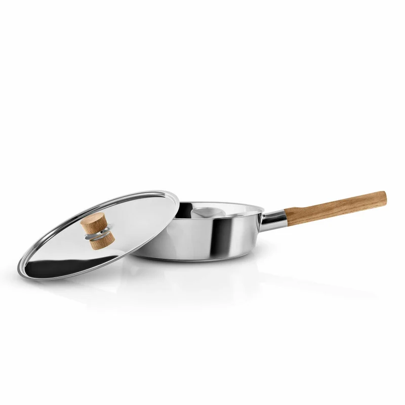 Eva Solo Nordic kitchen Sauteuse, Stieltopf, Topf, Kochtopf, Kasserolle, Kochgeschirr, Edelstahl, Ø 24 cm, 281424