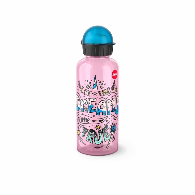 EMSA Teens Tritan Trinkflasche Träume, Wasserflasche, Flasche, Kinder, Kunststoff, 0.6 L, N30604