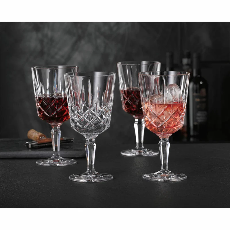 Nachtmann Cocktail/Weinglas 4er Set Noblesse, Kristallglas, Klar, 355 ml, 104247