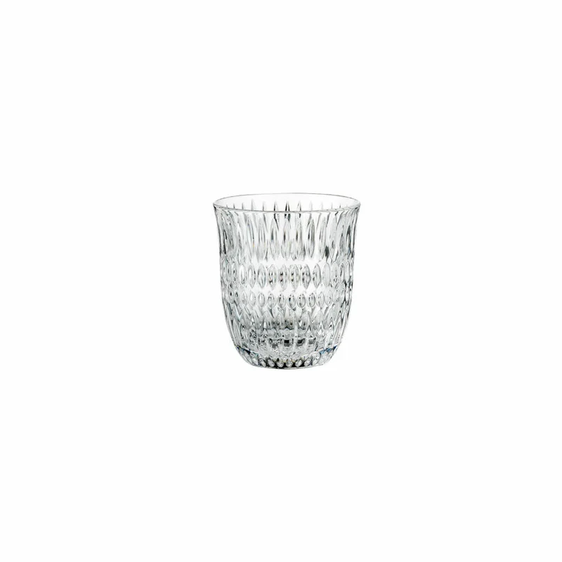 Nachtmann Cappuccino/Flat-White-Gläser 2er Set Ethno Barista, Kaffeegläser, Kristallglas, Klar, 235 ml, 104898
