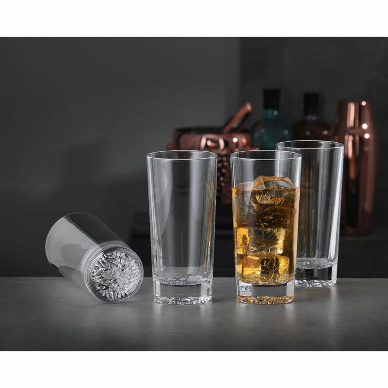 Spiegelau Longdrinkglas 4er Set Lounge 2.0, Kristallglas, Klar, 305 ml, 2710162
