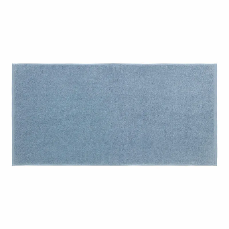 Blomus PIANA Badematte, Badezimmermatte, Bad Matte, Baumwolle, ashley blue, 100 x 50 cm, 69185