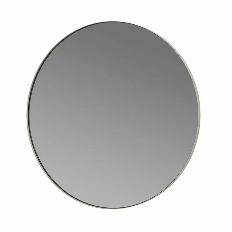 Blomus RIM Wandspiegel, Spiegel, Hängespiegel, Stahl pulverbeschichtet, Ashes of Roses, 80 cm, 65922
