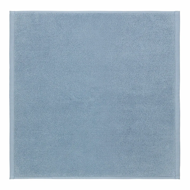 Blomus PIANA Badematte, Badezimmermatte, Bad Matte, Baumwolle, ashley blue, 55 x 55 cm, 69186
