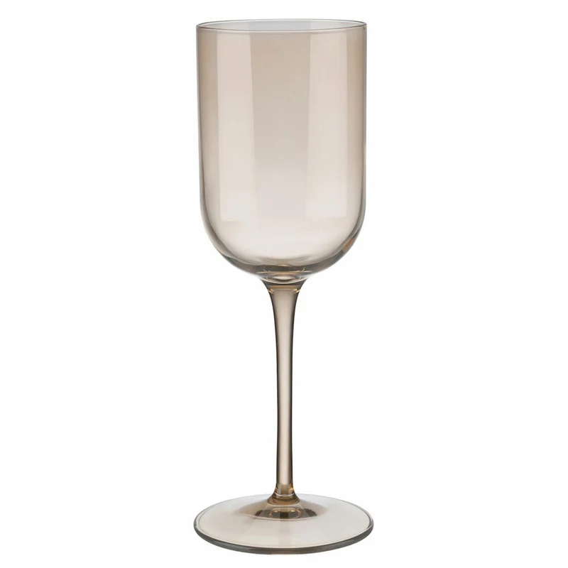 Blomus FUUM Set 4 Weißweingläser, Weinglas, Wein Glas, Glas farbig, Nomad, 280 ml, 63936