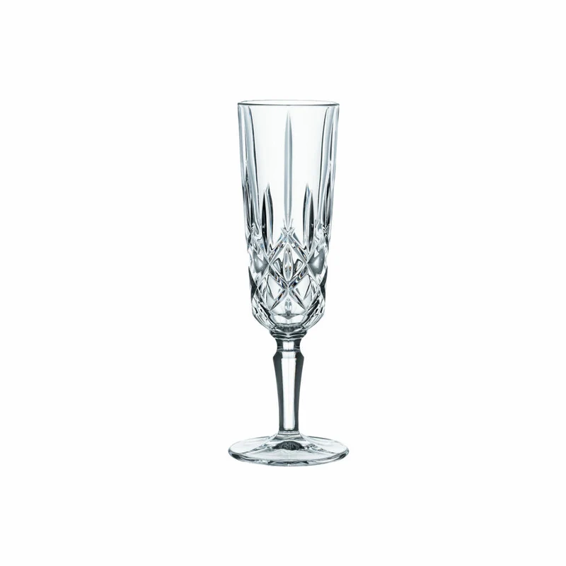 Nachtmann Champagnerglas 4er Set Noblesse, Sektgläser, Kristallglas, Klar, 151 ml, 104248