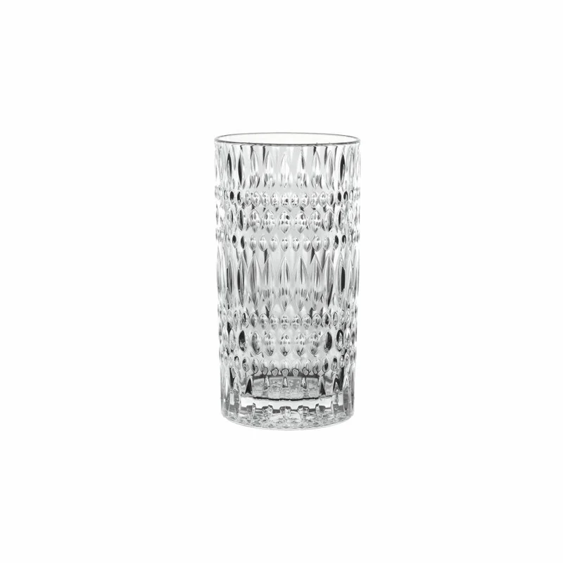 Nachtmann Latte-Macchiato-Gläser 2er Set Ethno Barista, Kristallglas, Klar, 422 ml, 104903