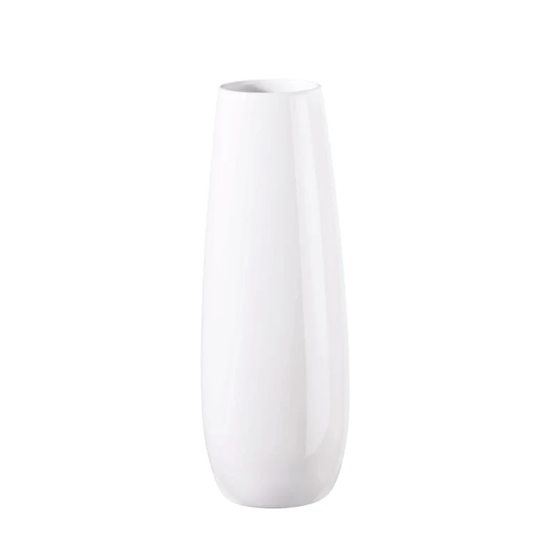 ASA Selection Easexl Vase, Blumenvase, Blumentopf, Tischvase, Keramikvase, Keramik, Weiß, 18 cm, 92031005