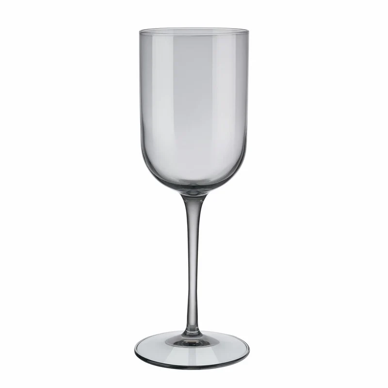 Blomus FUUM Set 4 Weißweingläser, Weinglas, Wein Glas, Glas farbig, Smoke, 280 ml, 63930