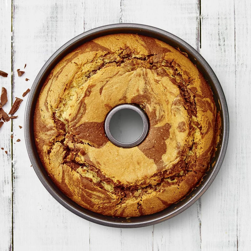 Birkmann Easy Baking Bundform, Bund Form, Kuchenform, Tortenform, Anithaft, 22 cm, 881099