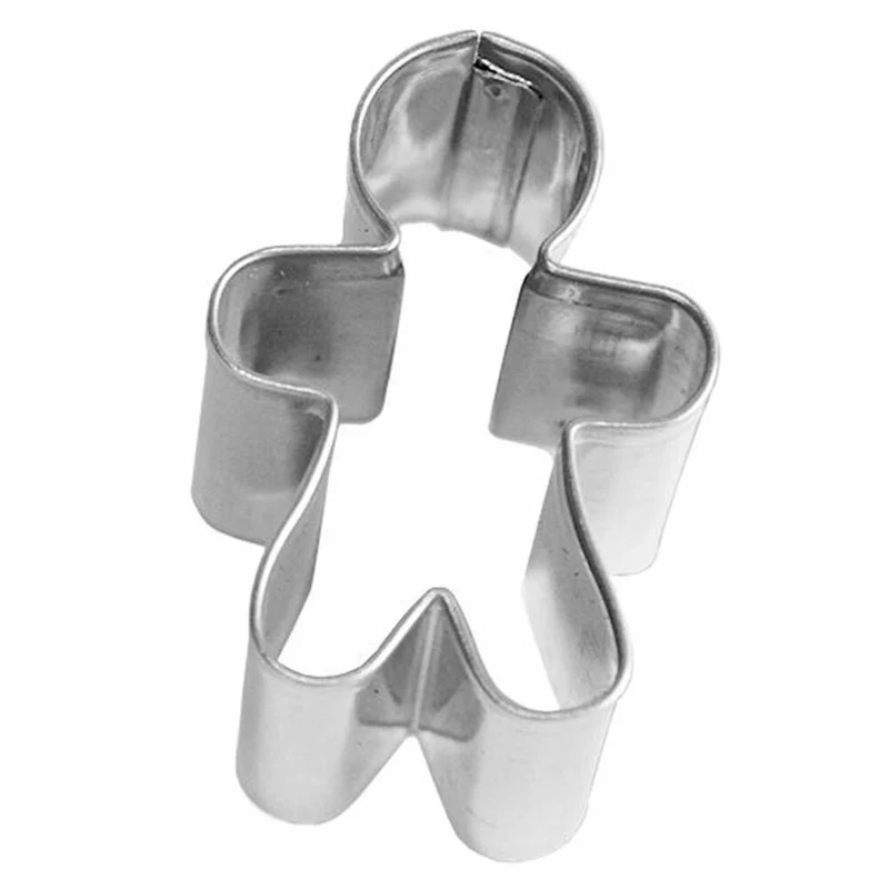 Birkmann Ausstechform Gingerman Mini, Ausstecher, Plätzchenform, Keks, Plätzchen, Edelstahl, 3.5 cm, 193420