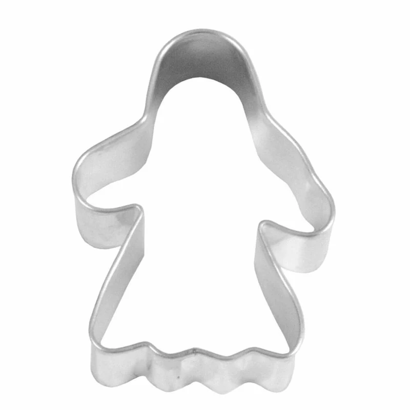 Birkmann Ausstechform Geist, Ausstecher, Plätzchenform, Keks, Plätzchen, Weißblech, 6 cm, 122970
