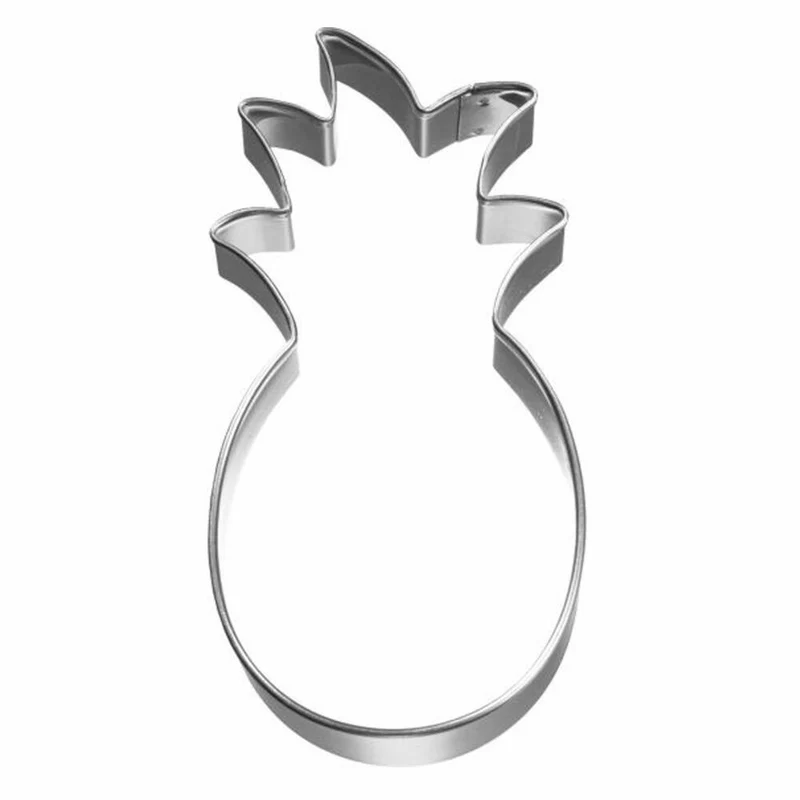 Birkmann Ausstechform Ananas, Ausstecher, Plätzchenform, Keks, Plätzchen, Edelstahl, 7 cm, 197503