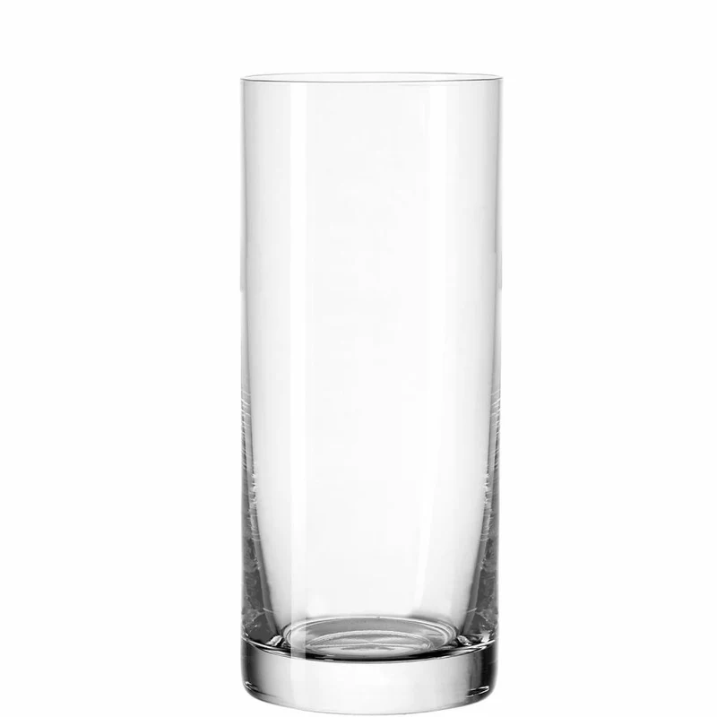 Leonardo Easy+ Becher L, 6er Set, Trinkbecher, Wasserbecher, Wasserglas, Glas, 290 ml, 39616