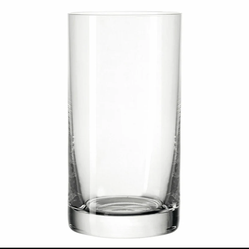 Leonardo Easy+ Becher M, 6er Set, Trinkbecher, Wasserbecher, Wasserglas, Glas, 200 ml, 39612