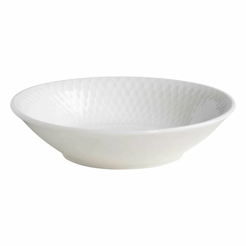 Maxwell & Williams Diamonds Round Dipschale Rund, Schale, Snackschale, Porzellan, Weiß, Ø 10 cm, DV0136